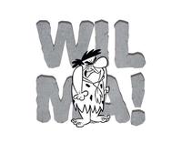 The Flintstones WILMA! Men's T-Shirt - White - XL