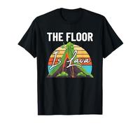 The Floor is Lava Fun Volcanoes Volcanologist Volcano Lover T-Shirt
