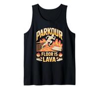 The Floor is Lava Parkour Parkour Freerunning Athlete Tank Top