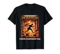 The Floor is Lava Pompeii Championship 79 AD Funny Roman T-Shirt