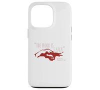 The Floor Is Lava - Pompeii Dark Humor - Ancient Rome SPQR Case for iPhone 13 Pro