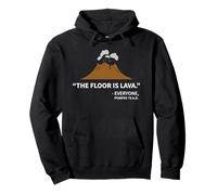 The Floor Is Lava Pompeii Funny History Pullover Hoodie