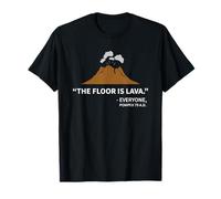 The Floor Is Lava Pompeii Funny History T-Shirt