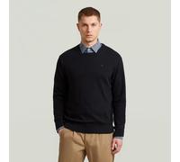 The Floris - Correct Crew Neck Sweater - Black - Men L