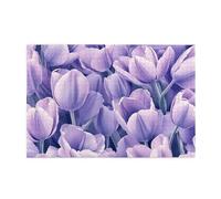 The Flourishing Purple Flowers 1000 Piece Jigsaw Puzzles For Adults Wooden Puzzles For Adults Gifts Home Decor
