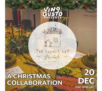 The Flower Hut X Vino Gusto // Wine Tasting & Flower Arranging Masterclass // Saturday 20th December 2025 // 7pm - 9pm // VG Tasting RoomBy Winebuyers