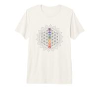 The Flower of Life and Chakras Premium T-Shirt