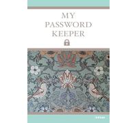 The Flower Style Password Book - 6x8” Internet Password Organizer - Cute British Garden Bird Design for Storing Logins, Usernames & Website Info: A ... patterns and charming British garden birds