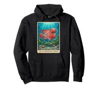 The Flowerhorn Cichlid Tarot Card Pullover Hoodie