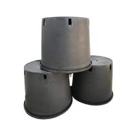 The Flowerpot Men Heavy Duty 10 Litre Plant Pots/Container Pots (10)