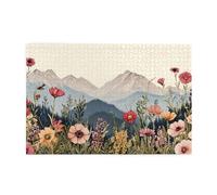 The Flowers Are In Full Bloom. 1000 Piece Jigsaw Puzzles For Adults Wooden Puzzles For Adults Gifts Home Decor