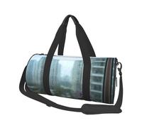 The Flowers Next to The Window Round Sport Duffle Bag â€“ A Stylish, Foldable Duffel Bag with Ample Capacity, Lightweight and Durable, Perfect for The Gym, Beach, Weekend Trips, and Travel.