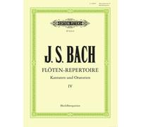 The Flute Repertoire (Vol. IV) (Recorder Parts) : from the cantatas and oratorios