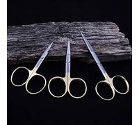 The Fly-Tying Den - PREMIUM FLY TYING SCISSOR SET - GOLD LOOP