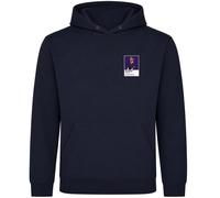 The Flying Elbow Drop Wrestling Icon Frame Men's Hoodie - Navy / 2XL