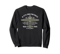 The "Flying Fortress" B-17 Bomber World War II with Specs Sweatshirt