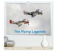 The Flying Legends (High Quality Premium Wall Calendar 2026 DIN A2 landscape),CALVENDO 12 Month Wall Calendar: Famous aircraft of WW2