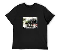 The Flying Scotsman Steam Train Gift White Mens T Shirt Men. Steam Engine Gifts XL