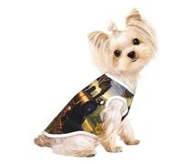 The Flying Train Cute Dog Clothes,Dog T Shirt for Small Dogs Girl Boy.Pet Pullover Jumper,Cat Clothes,Suitable for Small Pets