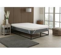 The Foam People Cool Max Memory Foam Mattress Topper - 1" Deep, Pressure Relief - White - 1 - European King Size Mattress (160cm x 200cm)