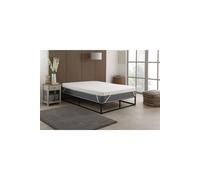 The Foam People Cool Max Memory Foam Mattress Topper 1 Inch Deep Pressure Relief in White | Size: Double The Foam People White Double