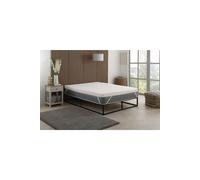 The Foam People Cool Quilted Memory Foam Mattress Topper Enhanced Comfort Breathable in White | Size: Small Single The Foam People White Small Single