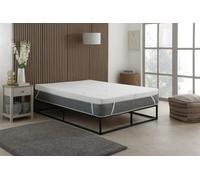 The Foam People Cooler Memory Foam Topper With Cooling Zip Cover 5Cm Deep 4Ft Small Double 120Cm X 190Cm