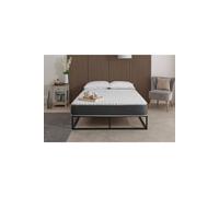 The Foam People Superior Cashmere All Foam Mattress Plush Memory Foam Comfort in Dark Grey | Size: EU Single The Foam People Dark Grey EU Single