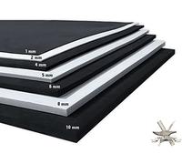 The Foamory EVA Foam Cosplay - 5mm (2mm to 10mm) - Black or White - 14 x 39 Sheet - Ultra High Density 85 kg/m3 - by