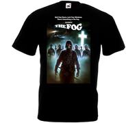 The Fog V7 Men T-Shirt Movie Poster John Carpenter DTG Print Sizes S-5XL Black