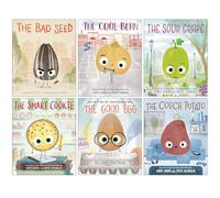 The Food Group The Bad Seed Series 6 Books Collection Set By Jory John(The Bad Seed, The Good Egg, The Cool Bean, The Couch Potato, The Smart Cookie & The Sour Grape)