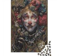 The Fool Adults Fun 1000 Pieces Wooden Jigsaw Puzzle Toy Intellectual Game Home Decoration Stress Relief Education Game Relaxation And Intelligence 1000pcs (75x50cm)