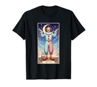 The Fool Clown Tarot Cosmic Dreamscape T-Shirt