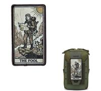 'The Fool' Patches Funny Embroidered Tactical Military Patch