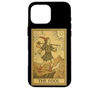 The Fool Tarot Card Gothic Dark Academia Vintage Mystic Case for iPhone 16 Pro Max