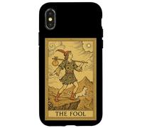 The Fool Tarot Card Gothic Dark Academia Vintage Mystic Case for iPhone X/XS