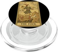 The Fool Tarot Card Gothic Dark Academia Vintage Mystic PopSockets PopGrip for MagSafe