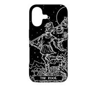 The Fool Tarot Card Halloween Court Jester Gothic Horror Case for iPhone 17
