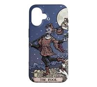 The Fool Tarot Card Halloween Court Jester Spooky Gothic Case for iPhone 16