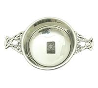 The Fool Tarot Card Pewter Knot Band Quaich Bowl Scottish Quaich 505