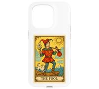 The Fool Tarot Card T-Shirt Design Major Arcana Tarot Case for iPhone 15 Pro