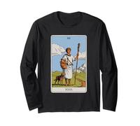 The Fool Tarot Card Vintage Design Long Sleeve T-Shirt