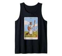 The Fool Tarot Card Vintage Design Tank Top