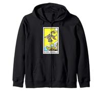 The Fool Tarot Card Zip Hoodie