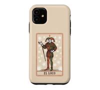 The Fool Tarot Jester, Major Arcana 0, Spanish Retro Art Case for iPhone 11
