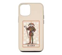 The Fool Tarot Jester, Major Arcana 0, Spanish Retro Art Case for iPhone 12/12 Pro