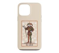 The Fool Tarot Jester, Major Arcana 0, Spanish Retro Art Case for iPhone 13 Pro Max