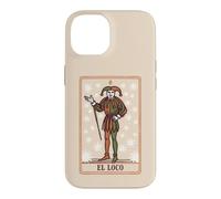 The Fool Tarot Jester, Major Arcana 0, Spanish Retro Art Case for iPhone 14