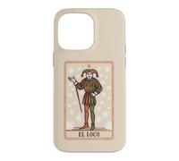 The Fool Tarot Jester, Major Arcana 0, Spanish Retro Art Case for iPhone 14 Pro Max