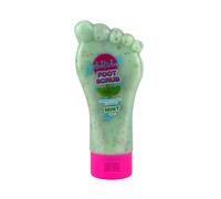 The Foot Factory foot scrub, with refreshing peppermint oil, cools, soothes and revitalises; Gently exfoliates dead skin; 180ml